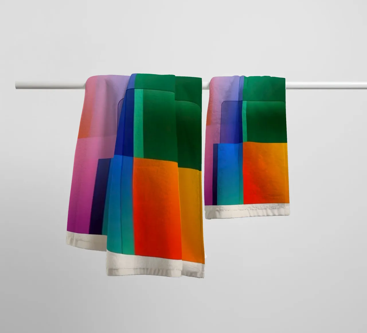 Composizioni geometriche asciugamano da bagno da Geometric