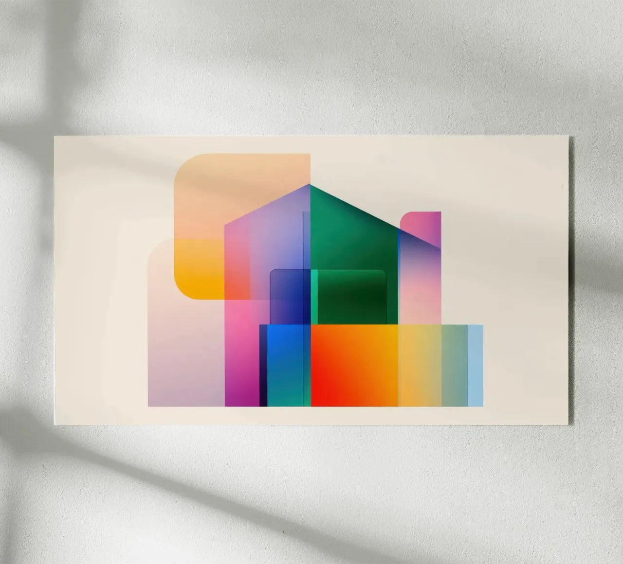 Composizioni geometriche plexiglass da Geometric