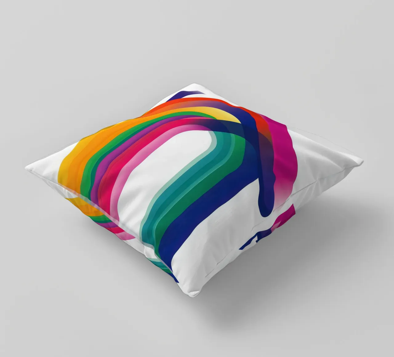 Arco colorato cuscino da Geometric