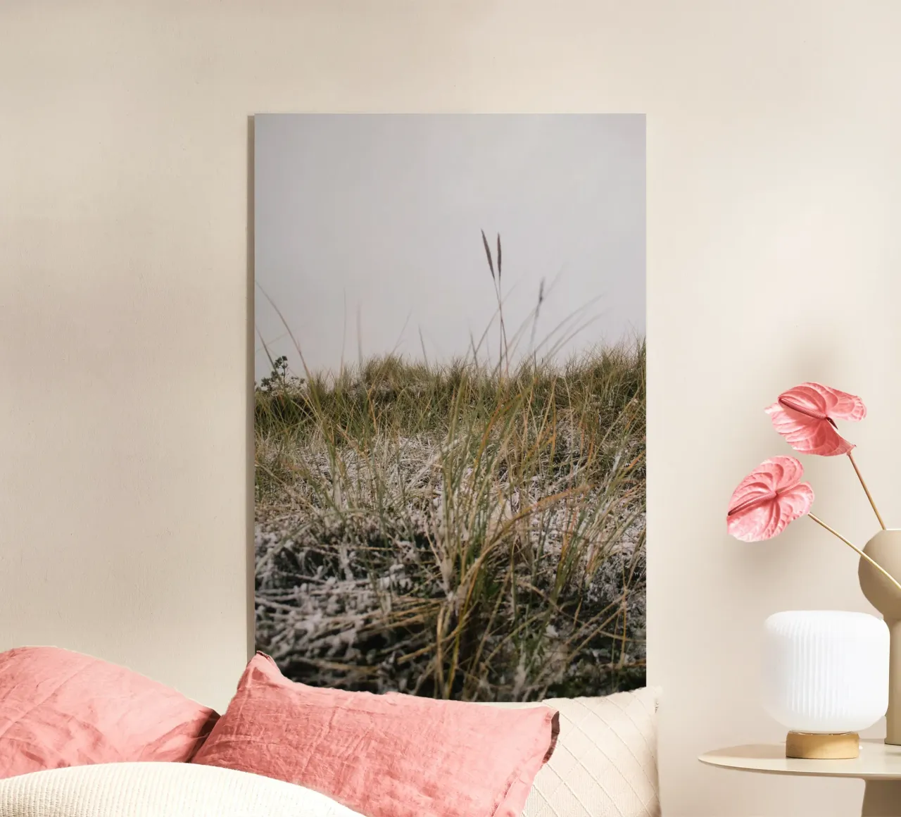 L'erba in inverno plexiglass da The Wild Creative Studio