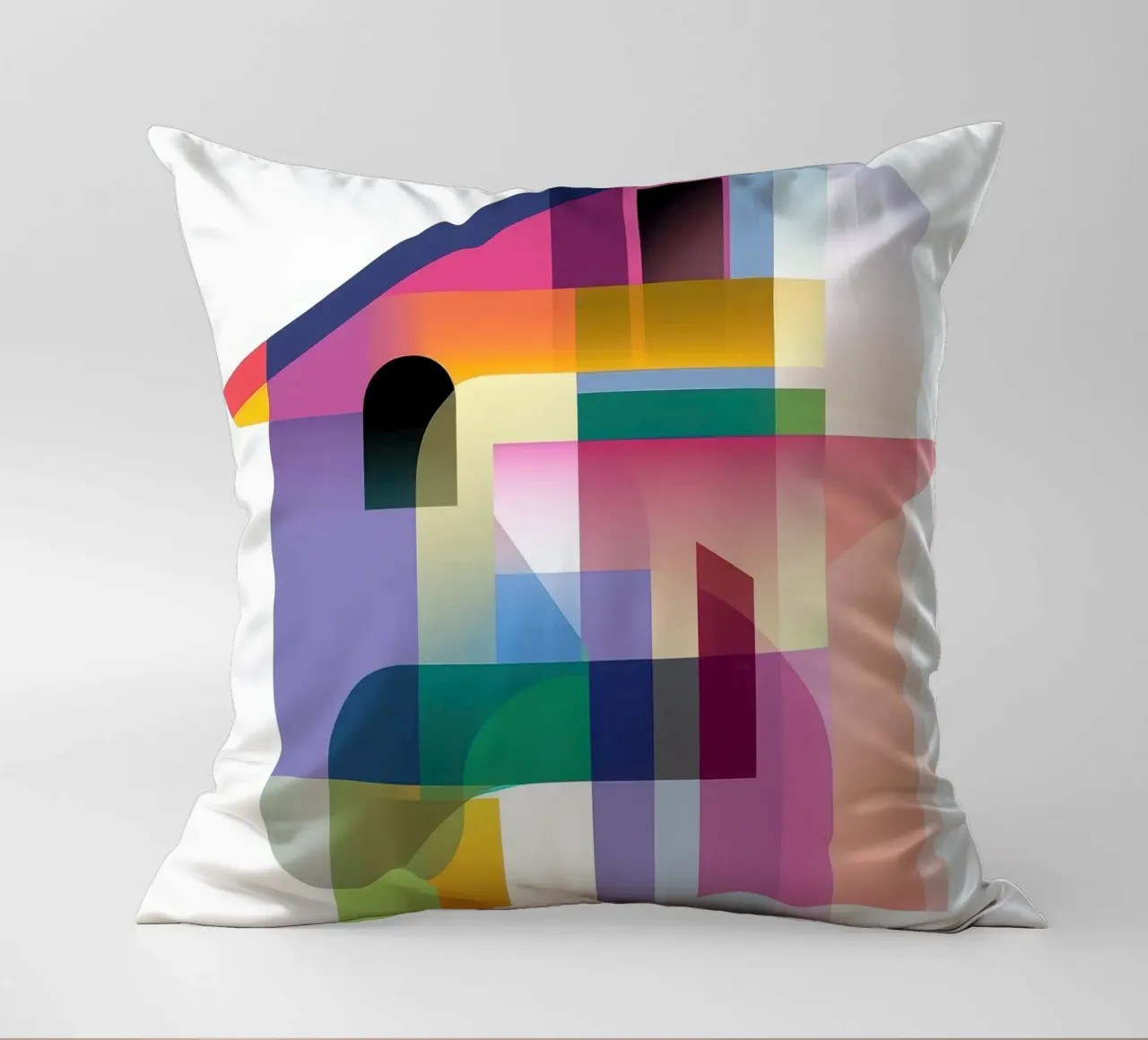 Casa geometrica cuscino da Geometric