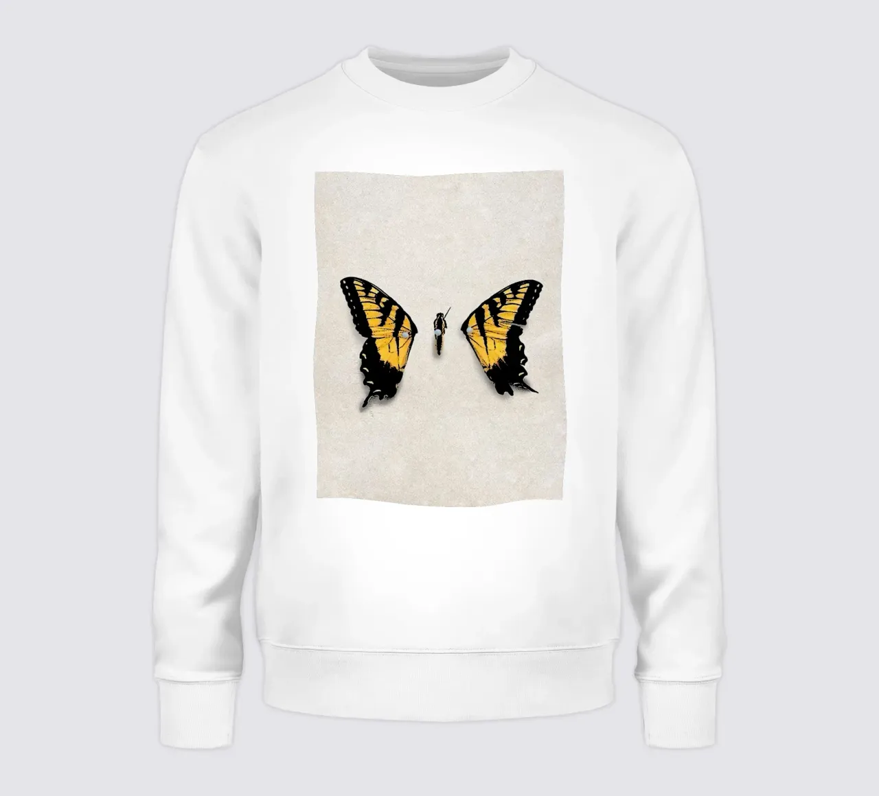 Schmetterlingsflügel PARAMORE Kunst Sweatshirt von music soul