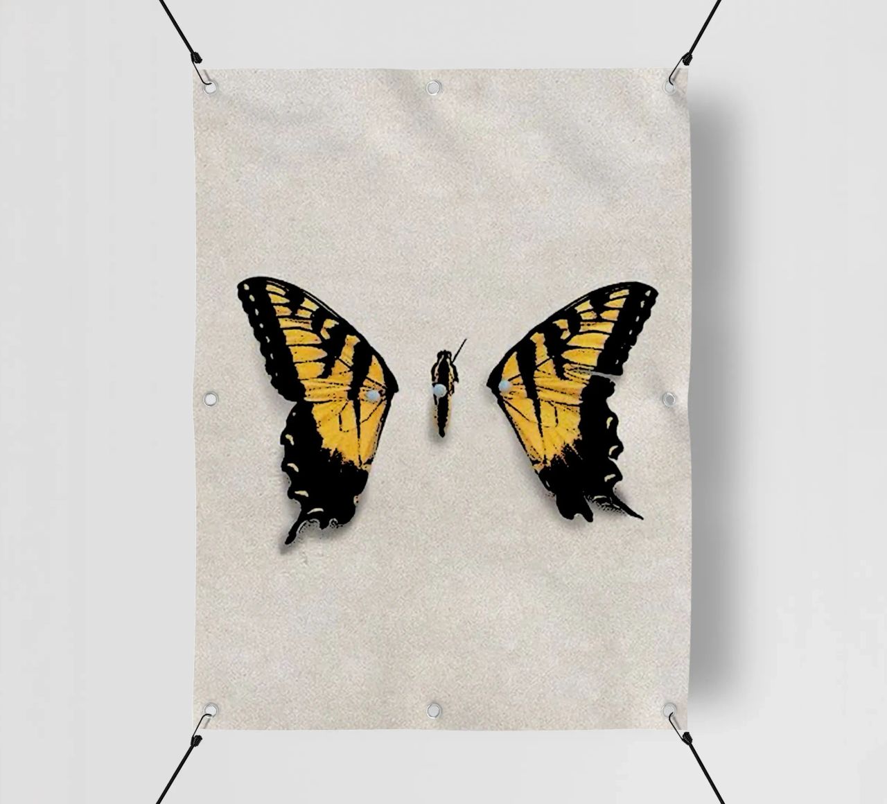 Ali di farfalla PARAMORE Art telo in pvc da music soul