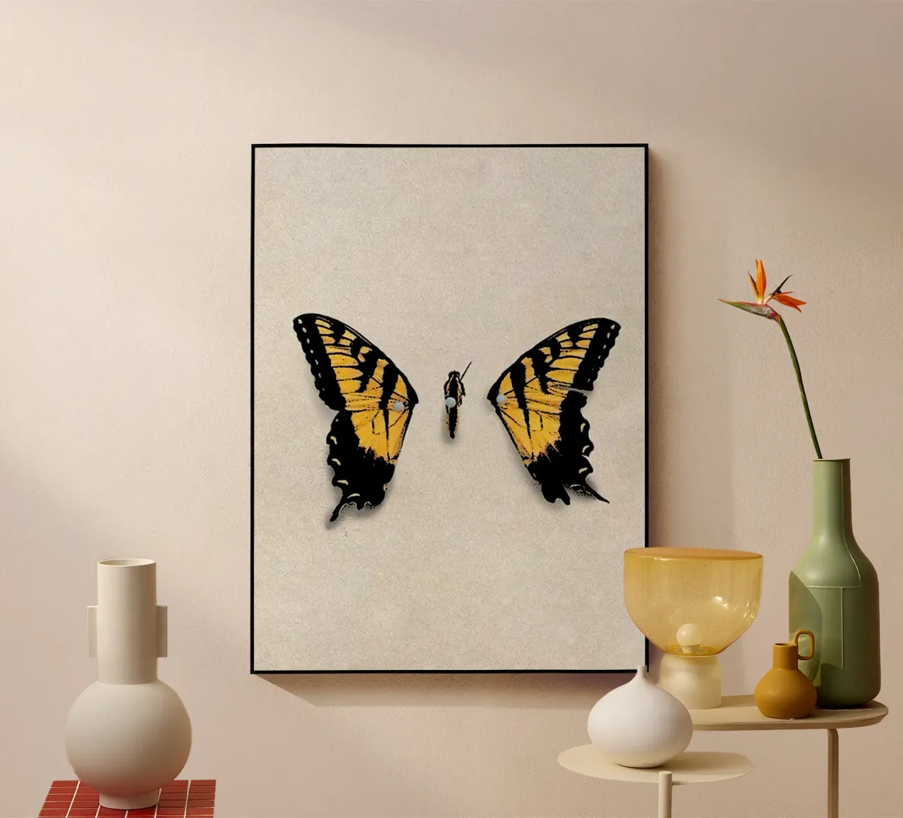 Ali di farfalla PARAMORE Art plexiglass da music soul