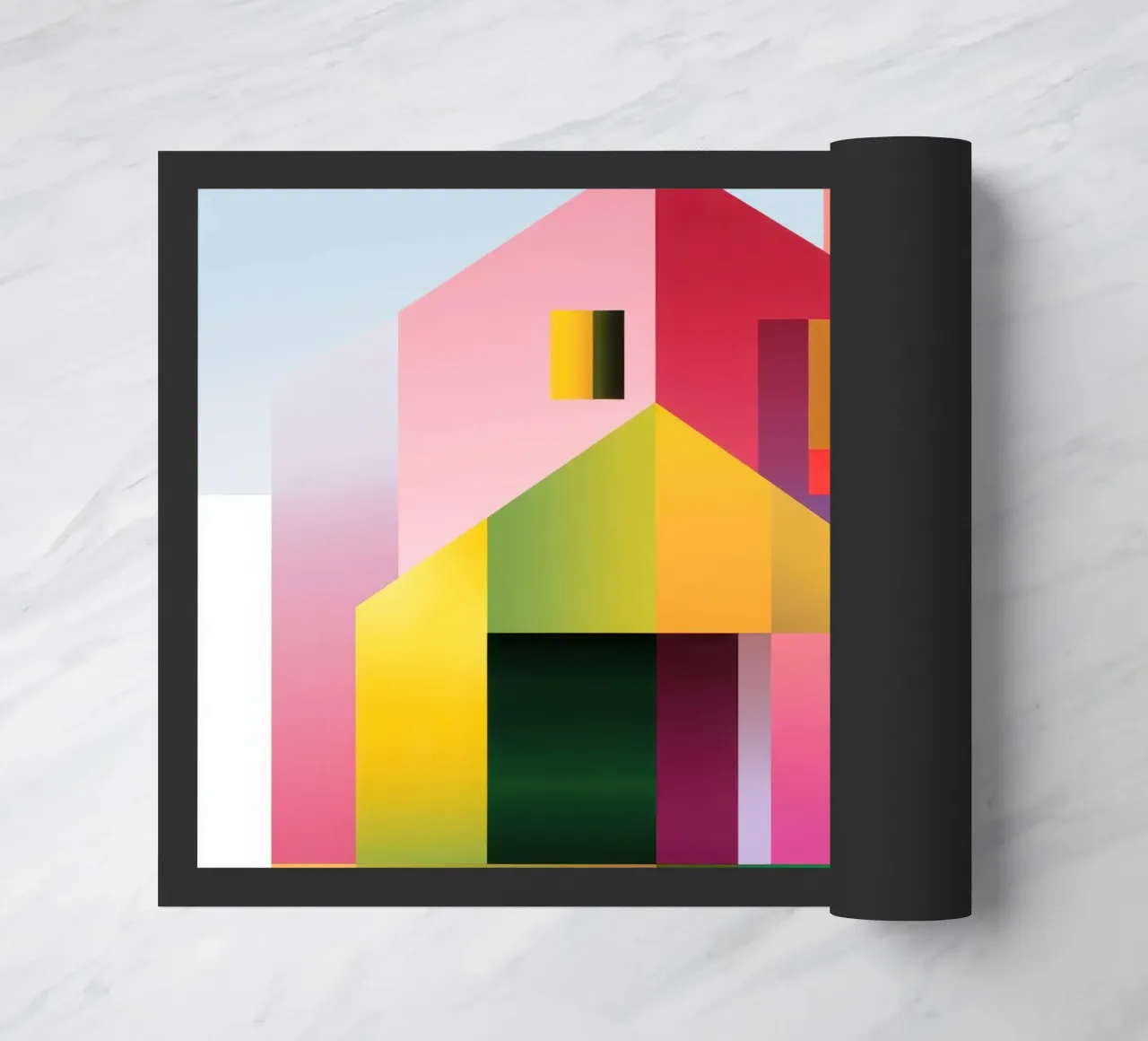 Composition architecturale doormat by Geometric