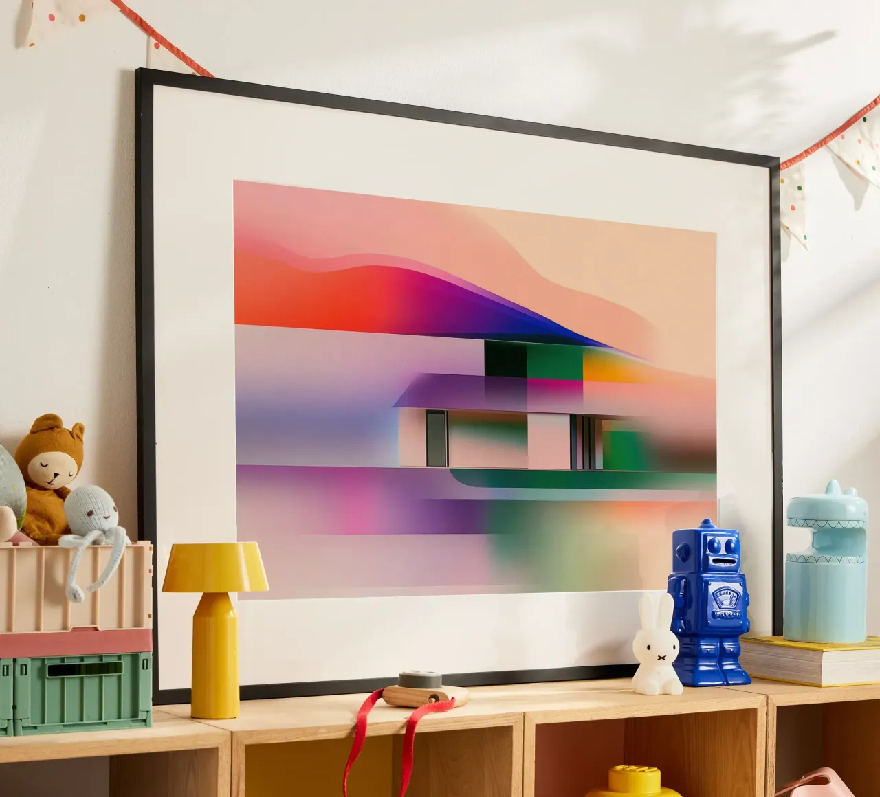 Paesaggio cromatico carta hahnemühle da Geometric