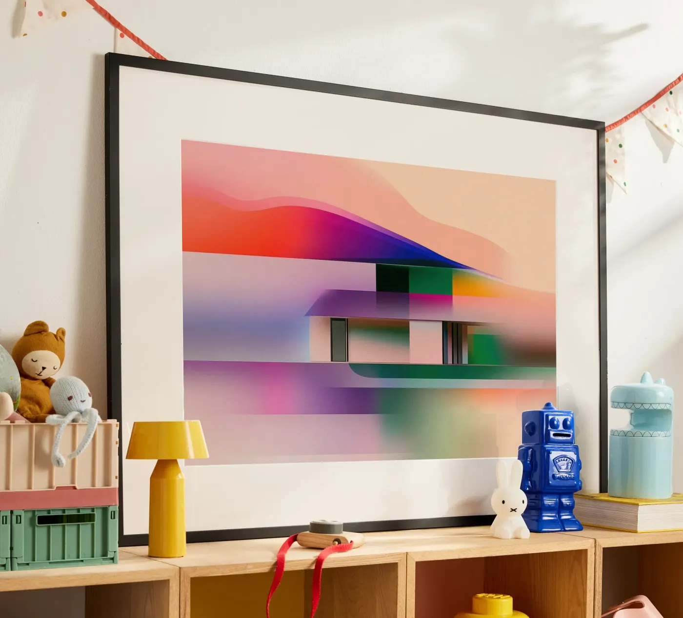 Paesaggio cromatico poster da Geometric