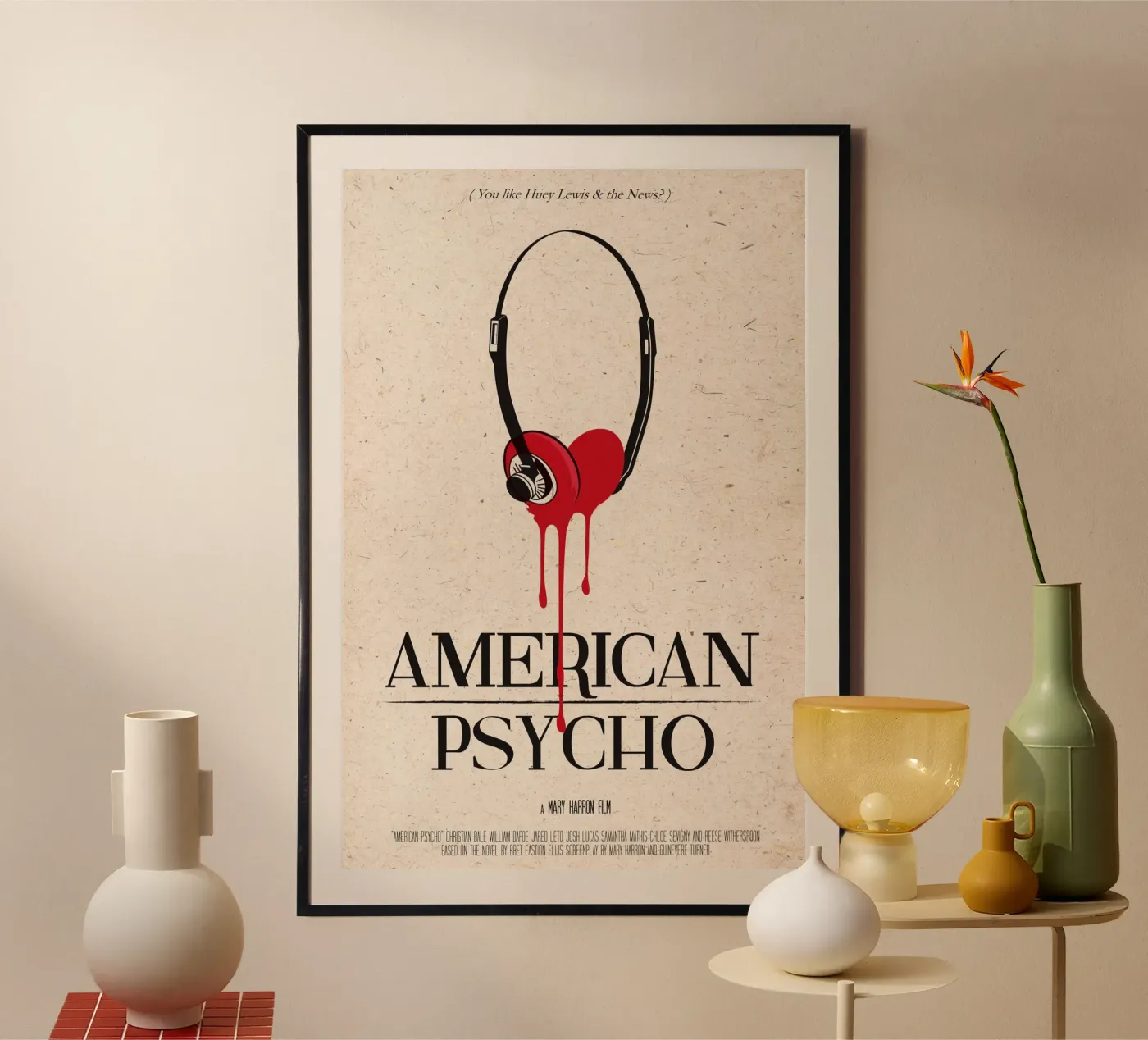 American psycho poster da 2toastdesign