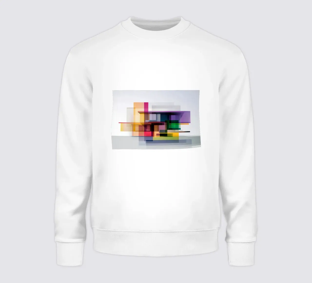 Case geometriche colorate felpa da Geometric