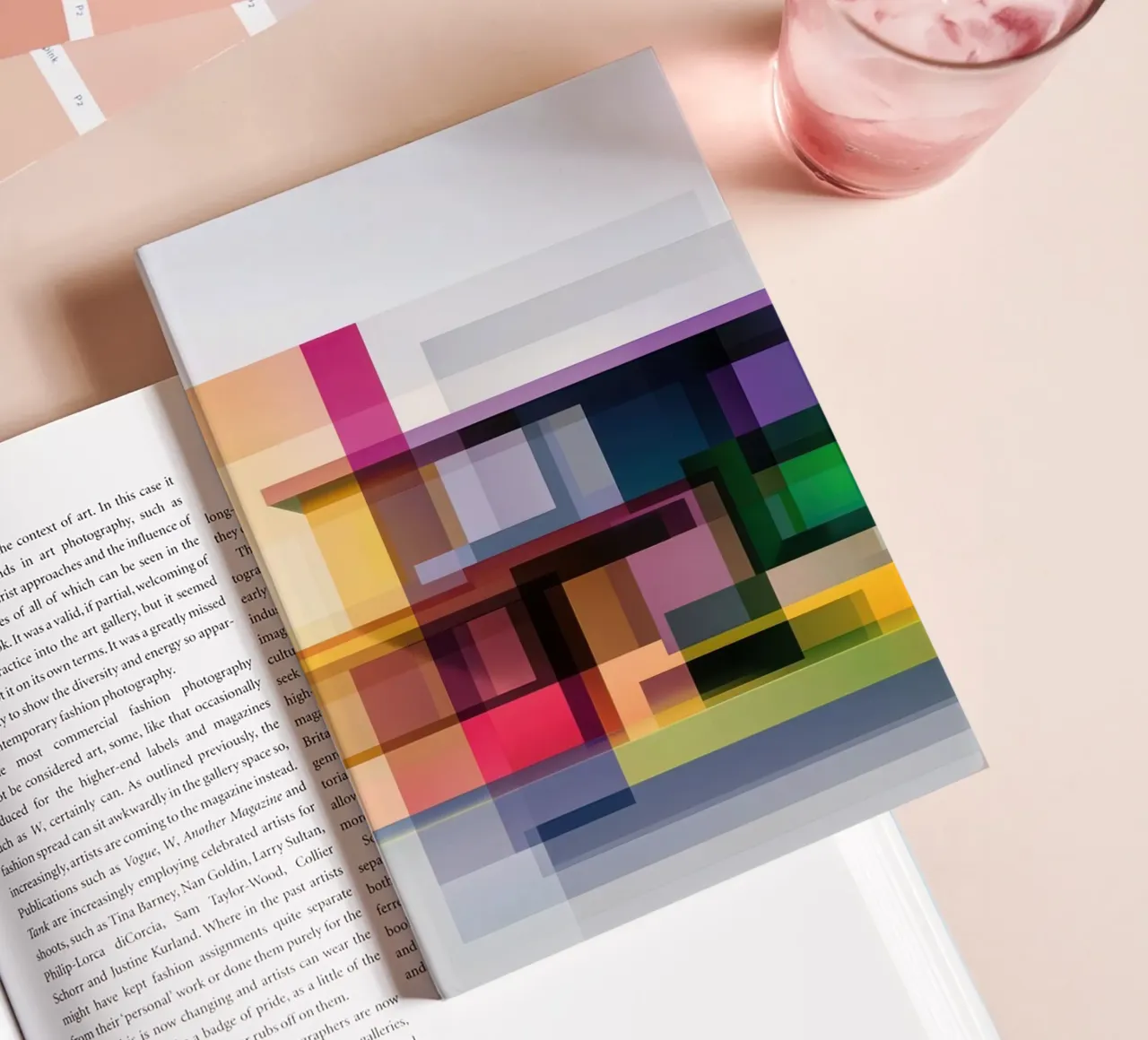 Case geometriche colorate diario da Geometric