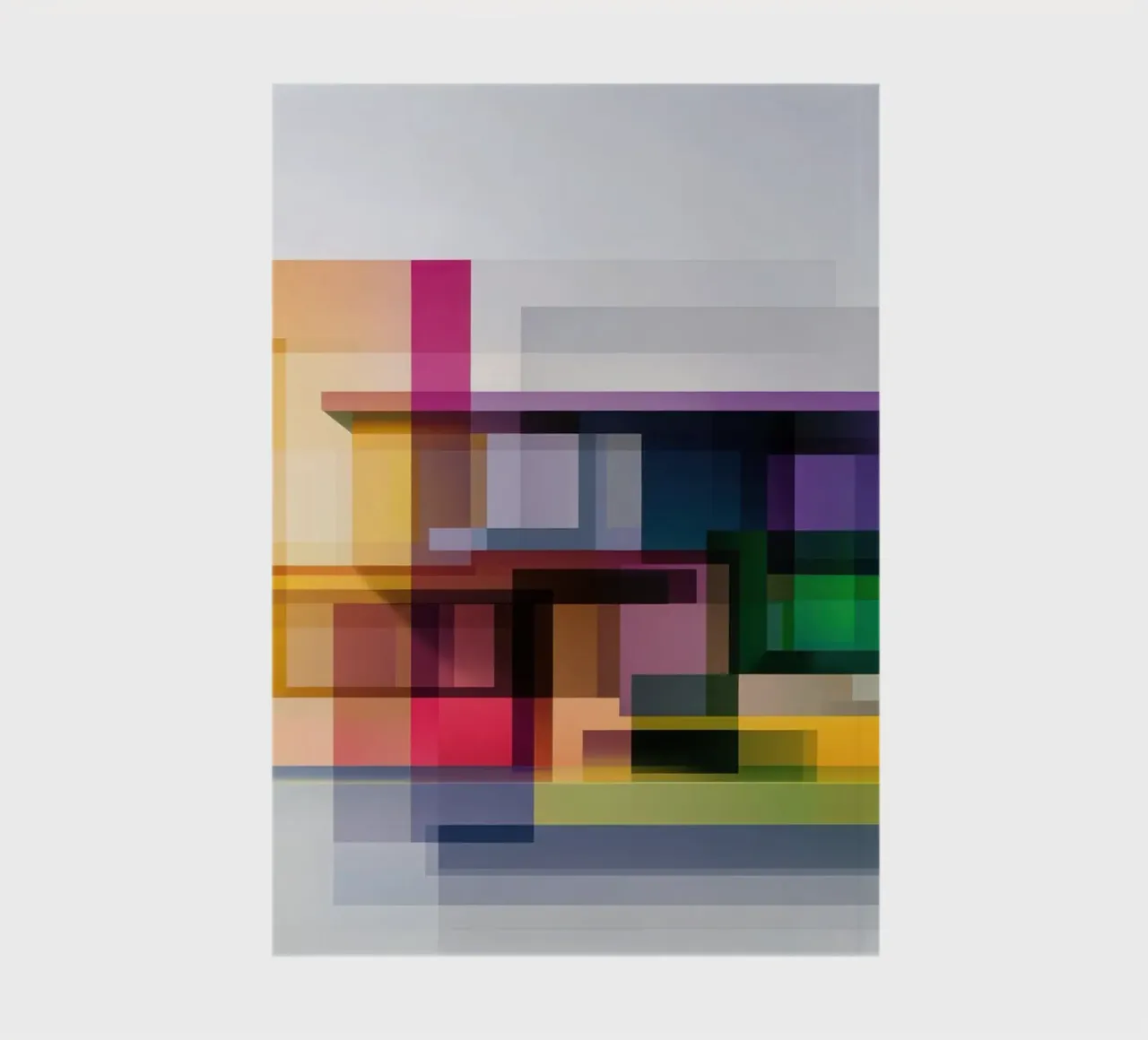 Case geometriche colorate diario da Geometric