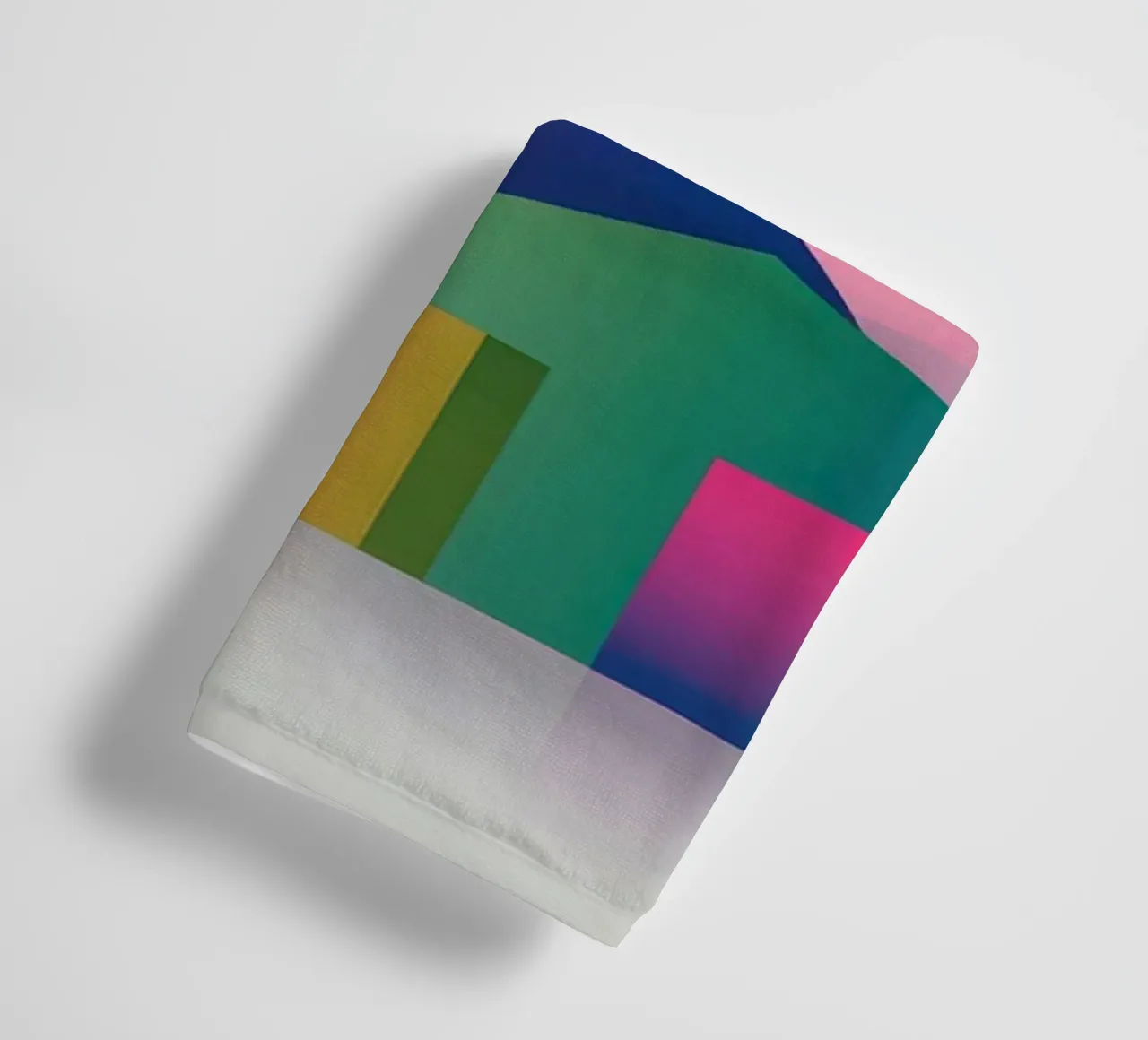 Paesaggio geometrico colorato asciugamano da bagno da Geometric