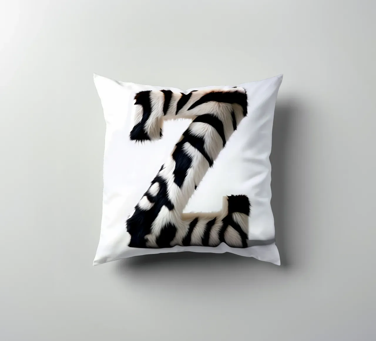 Zebra Z cuscino da inspirational quote