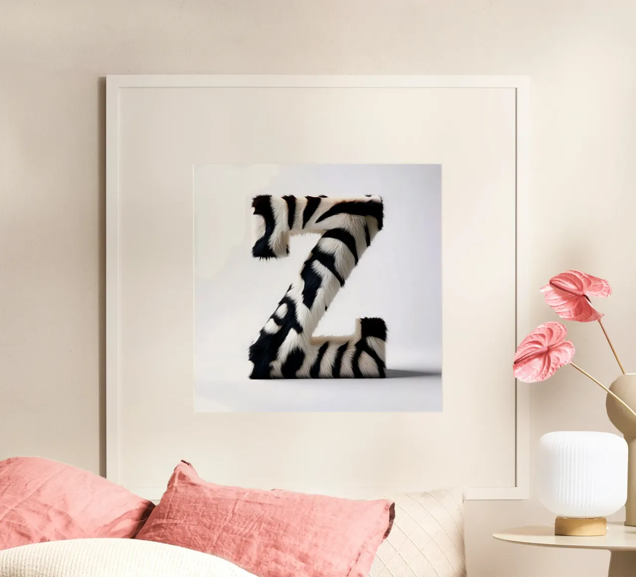 Zebra Z carta hahnemühle da inspirational quote