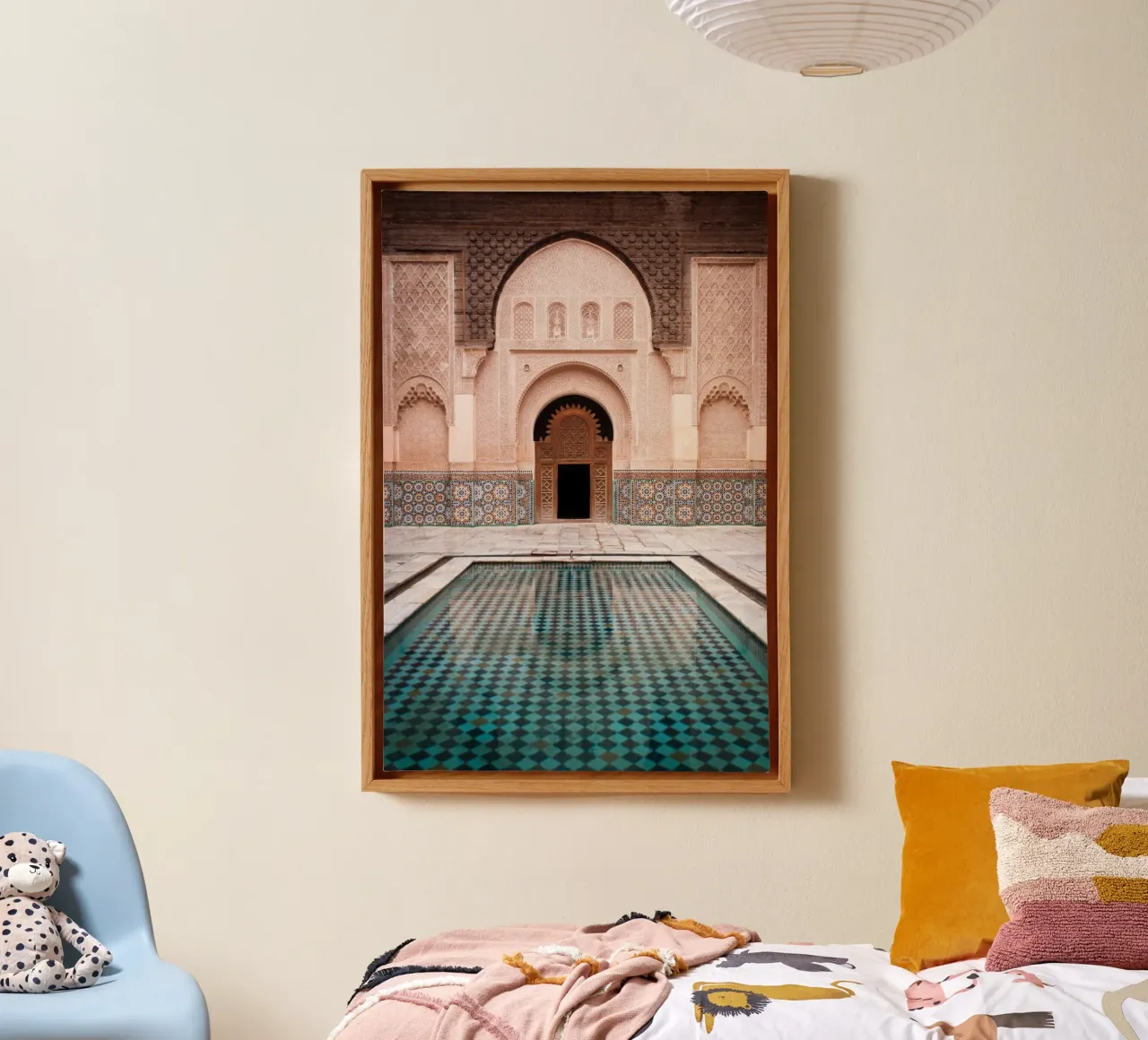Marrakesh Marocco tela con Cornice a cassetta da TheTravelClub