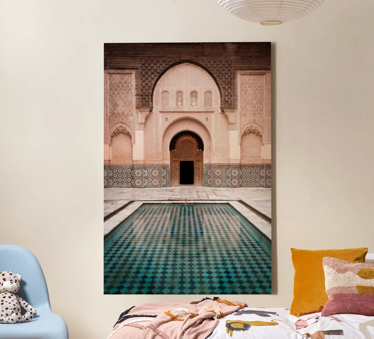 Marrakesh Marocco tela con Cornice a cassetta da TheTravelClub
