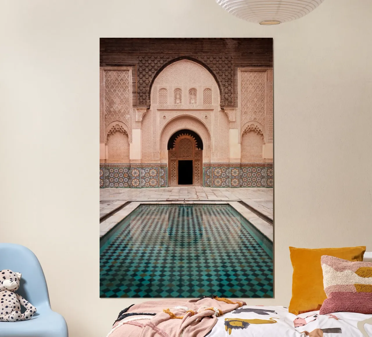 Marrakesh Marocco poster con telaio in plastica da TheTravelClub