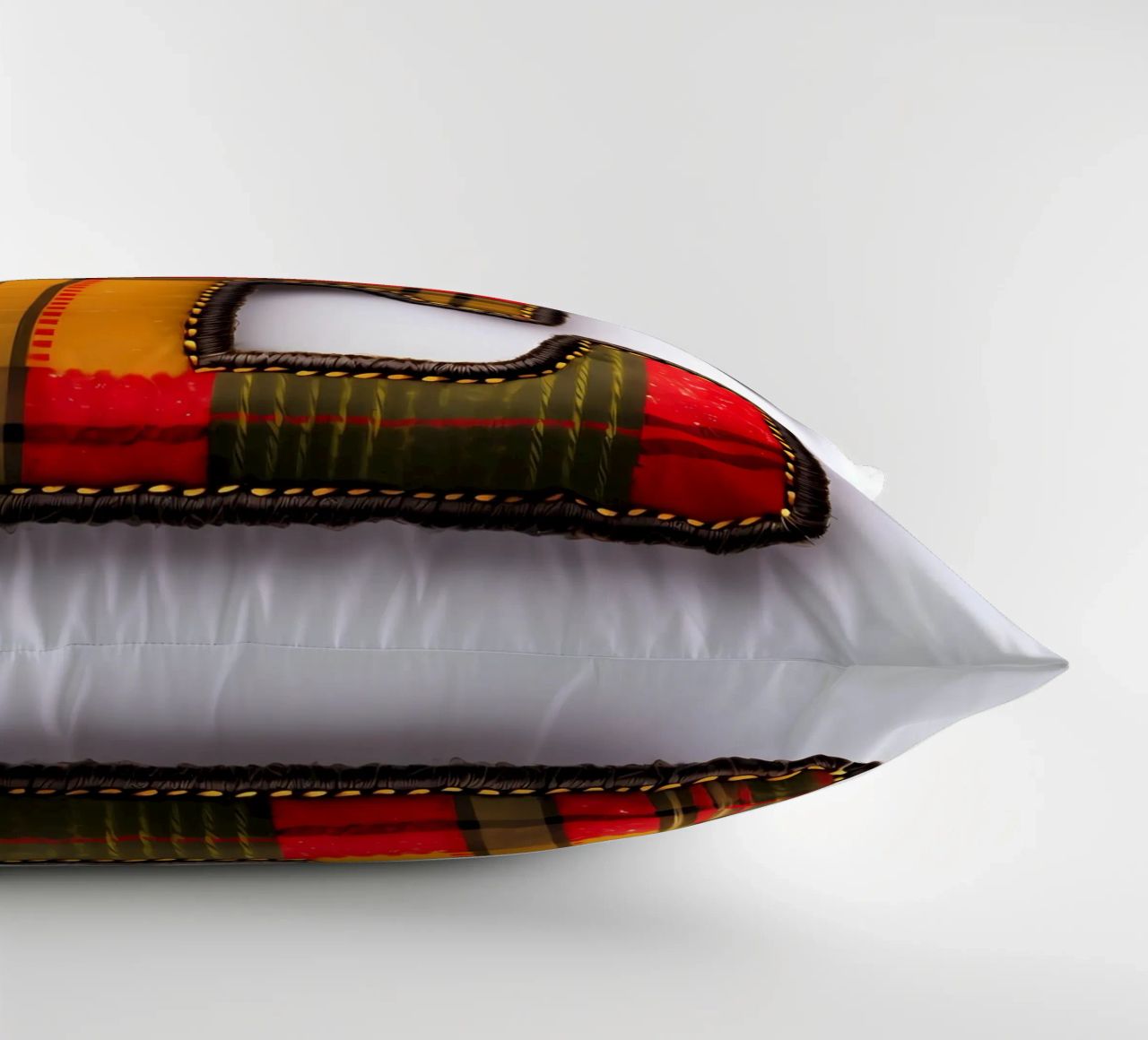 Plaid "E" - Een gezellige letter voor thuis kussen van inspirational quote