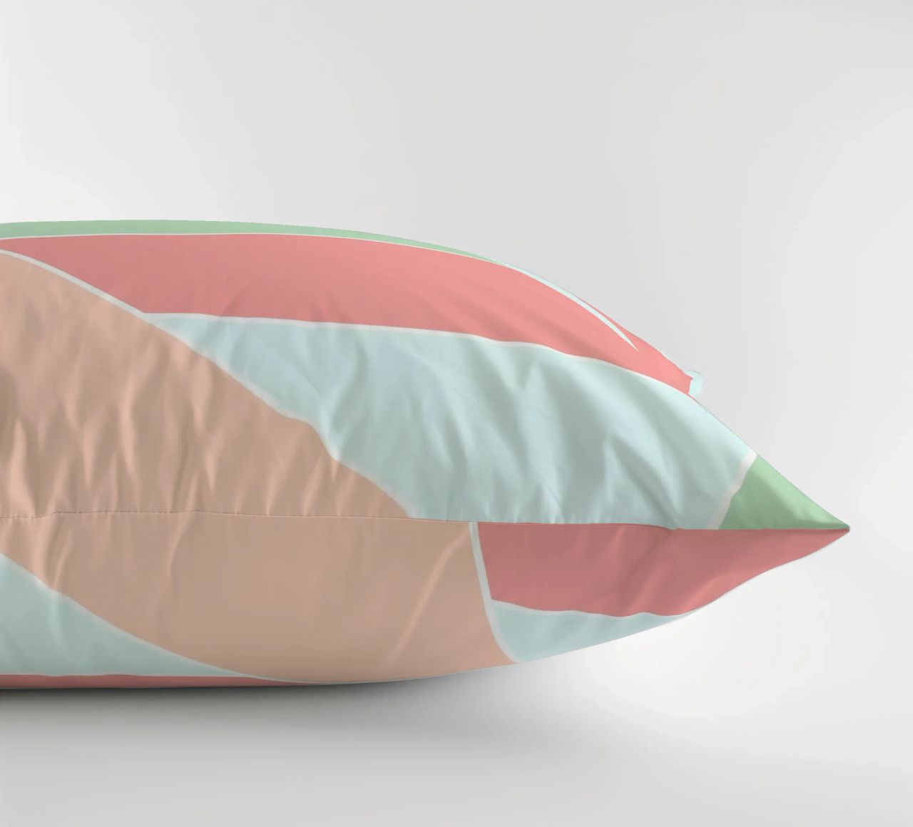 Pastel geometric pattern cuscino da BAINAI