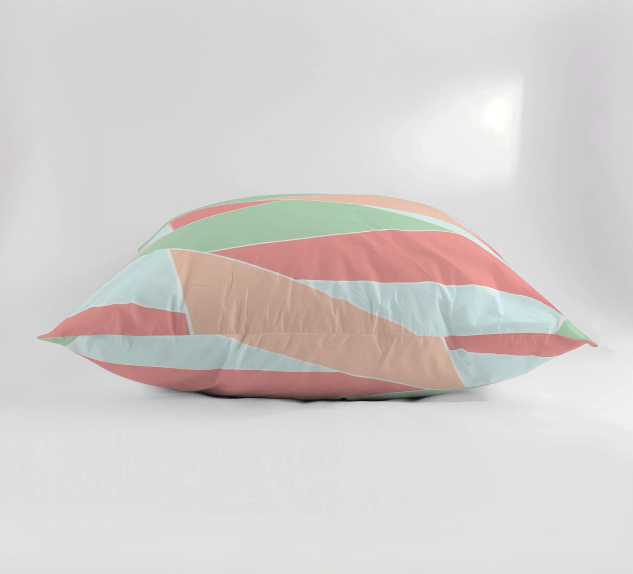 Pastel geometric pattern cuscino da BAINAI