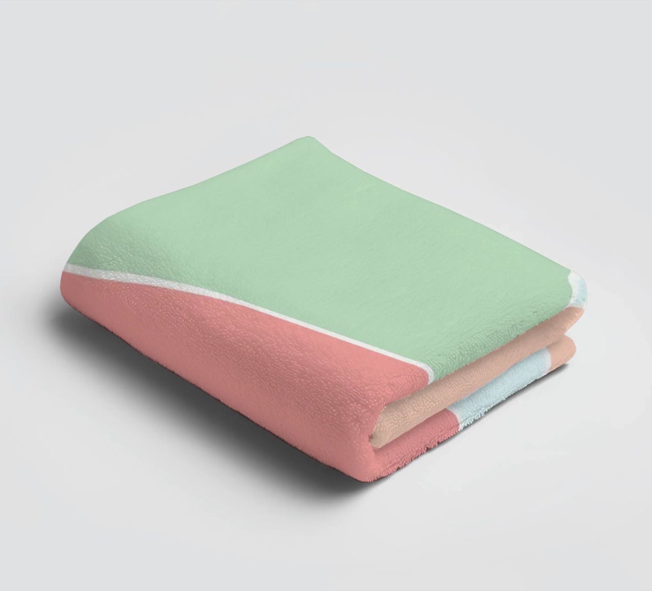 Pastel geometric pattern asciugamano da bagno da BAINAI