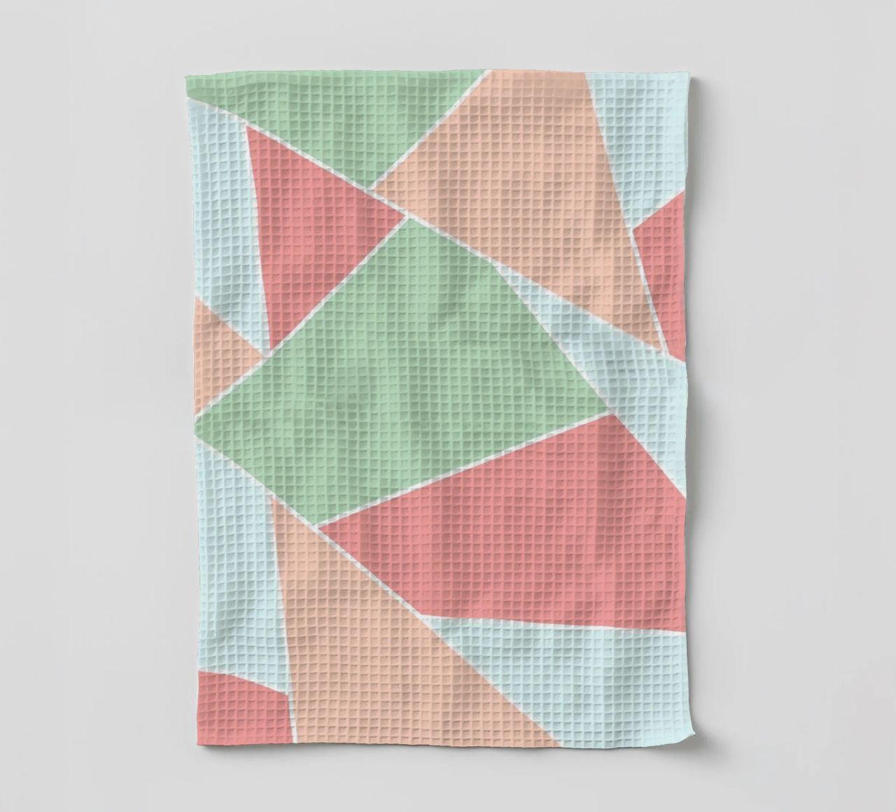 Pastel geometric pattern canovaccio da cucina da BAINAI