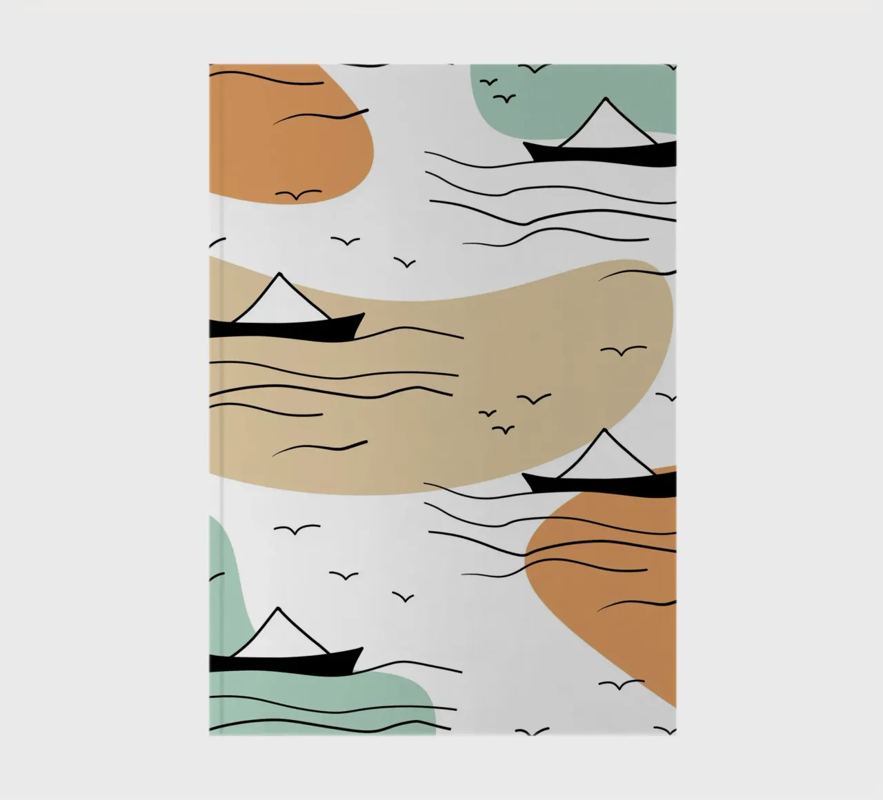 Sail away notebook by BAINAI