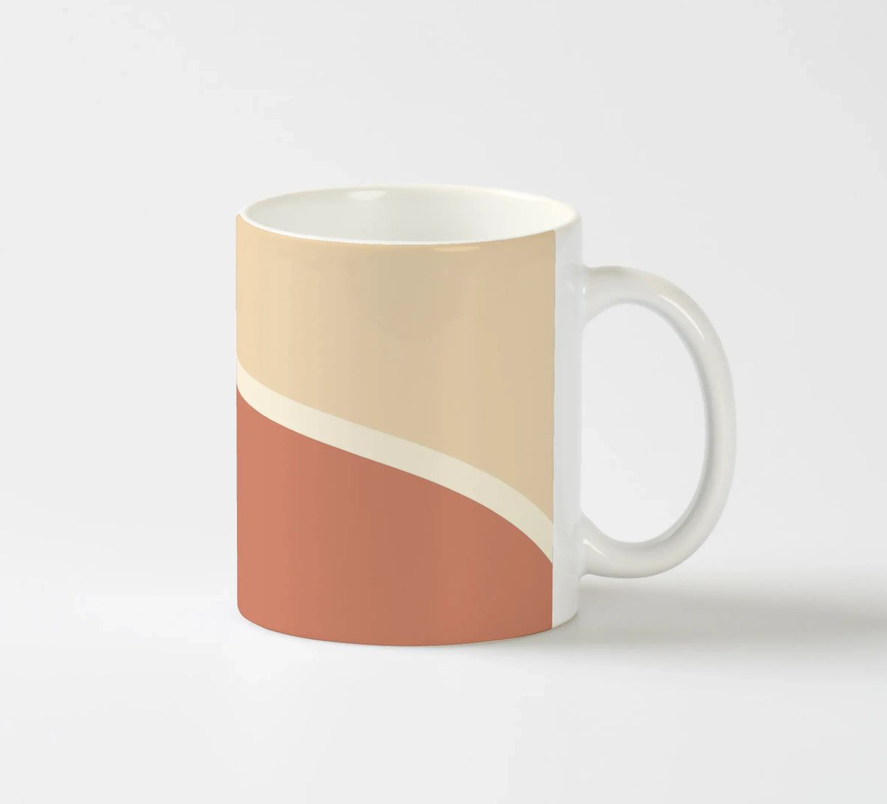 Sand retro waves tazza in ceramica da BAINAI