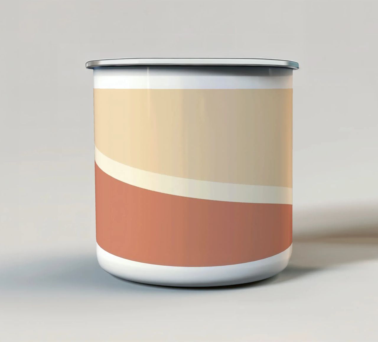 Sand retro waves tazza in smalto da BAINAI