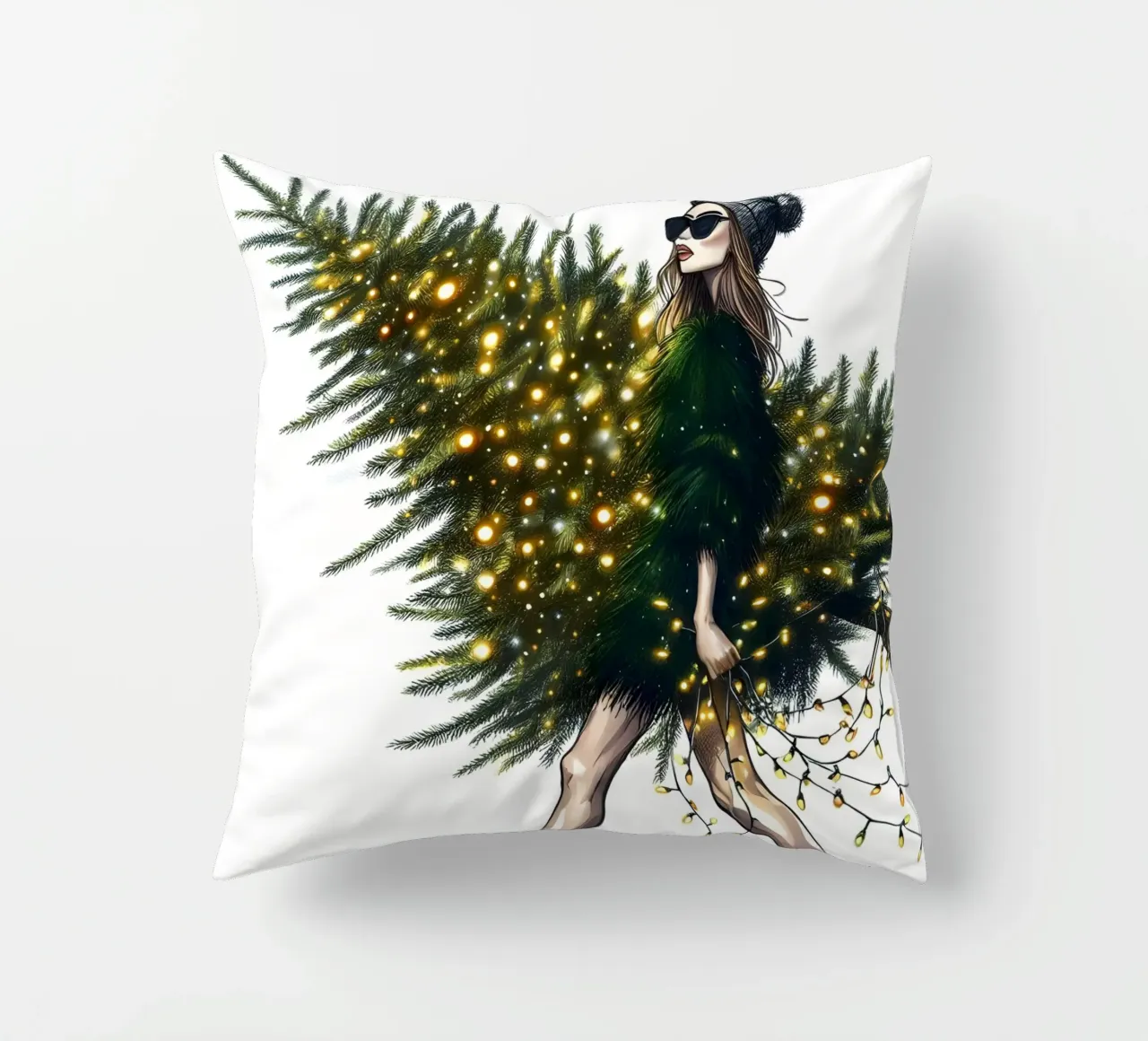 SCEGLI IL TUO ALBERO DI NATALE cuscino da ARTOMATIC