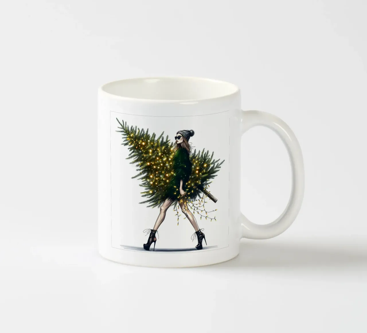 SCEGLI IL TUO ALBERO DI NATALE tazza in ceramica da ARTOMATIC
