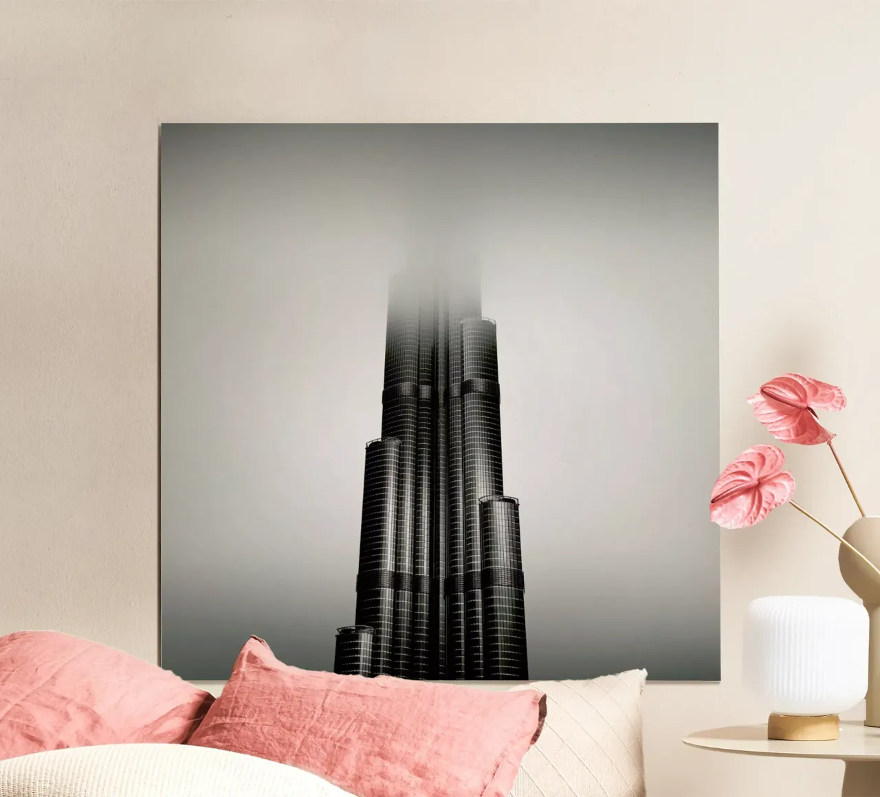 UAE Burj Khalifa poster con telaio in plastica da Håggard Photography | Ronny Behnert