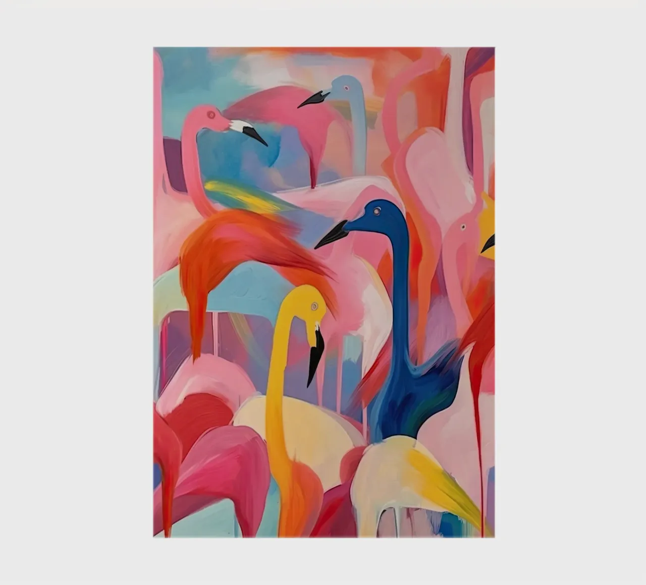 Dreamy Flamingos notebook by DaarbyN