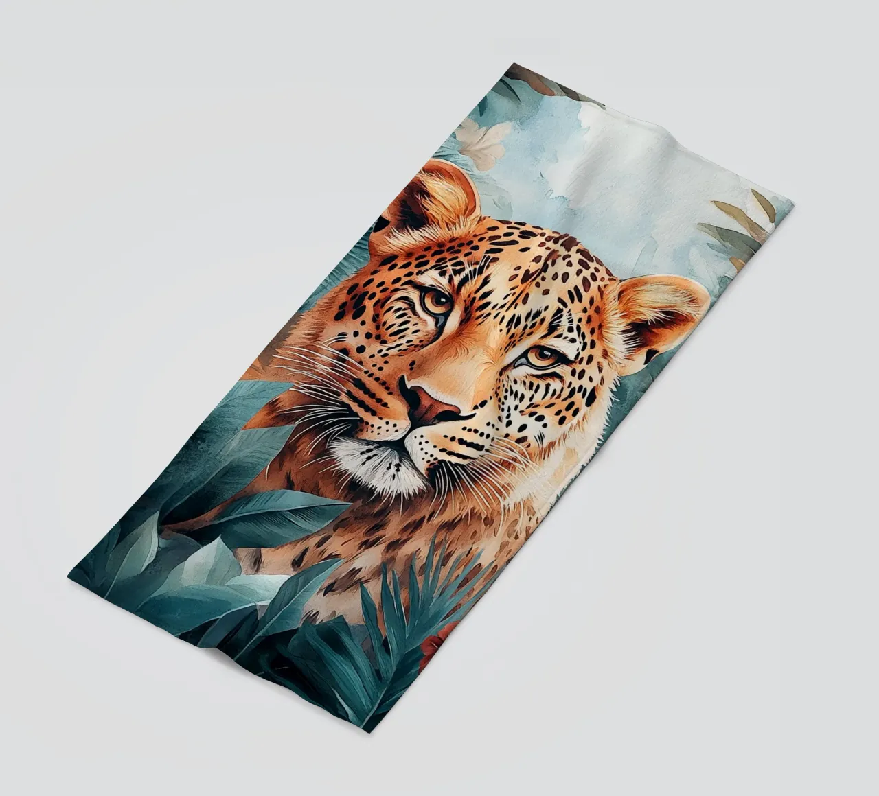 Leopard Leaves telo mare da Mateo