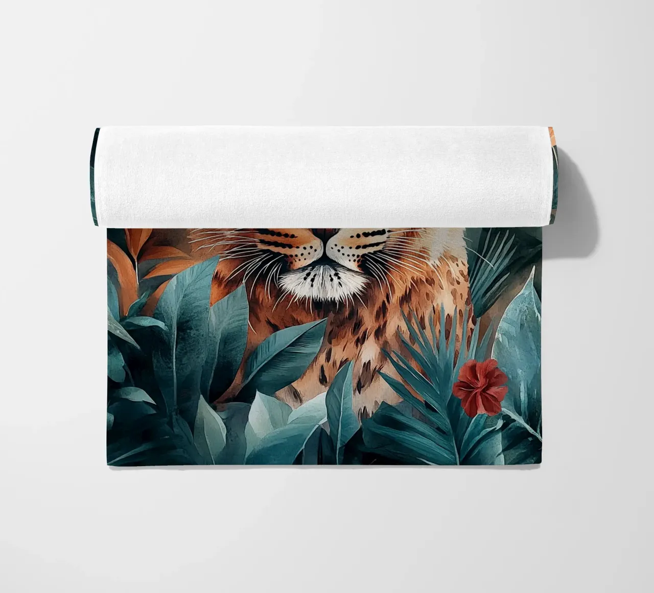 Leopard Leaves telo mare da Mateo