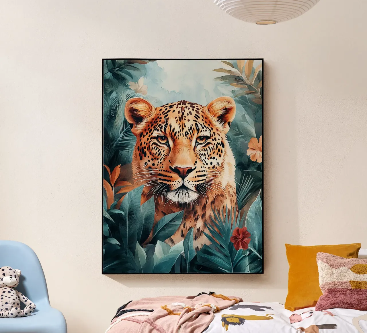 Leopard Leaves plexiglass da Mateo