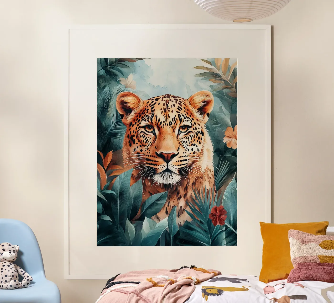 Leopard Leaves poster de Mateo