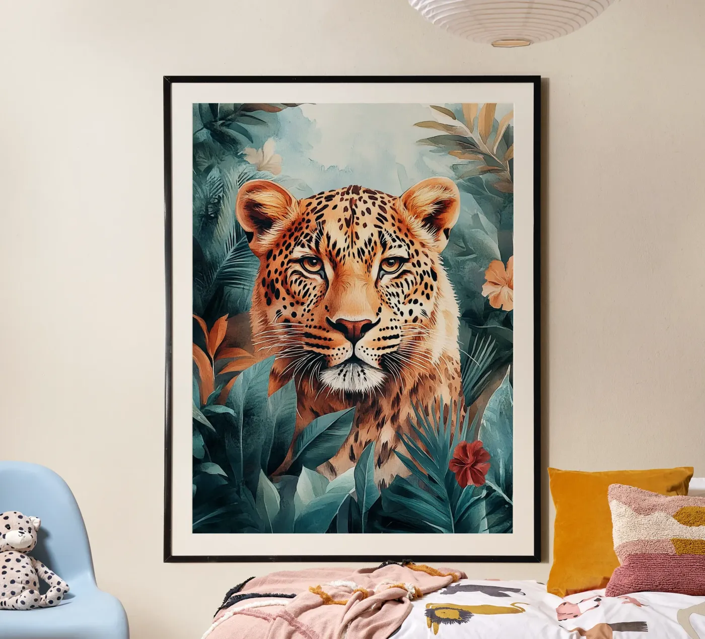 Leopard Leaves poster de Mateo