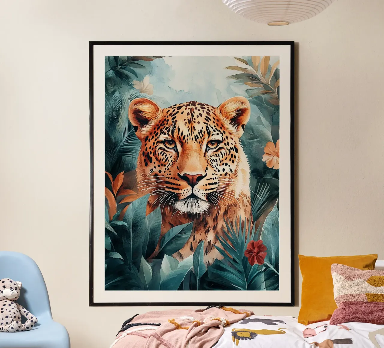 Leopard Leaves poster da Mateo
