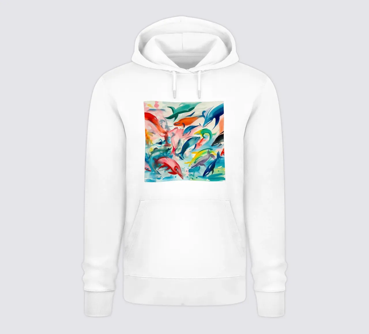 Vida submarina sudadera con capucha de DaarbyN