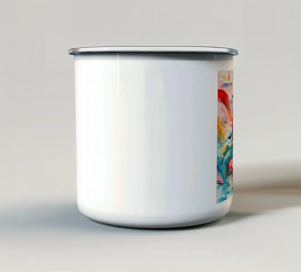 Underwater Life enamel mug by DaarbyN