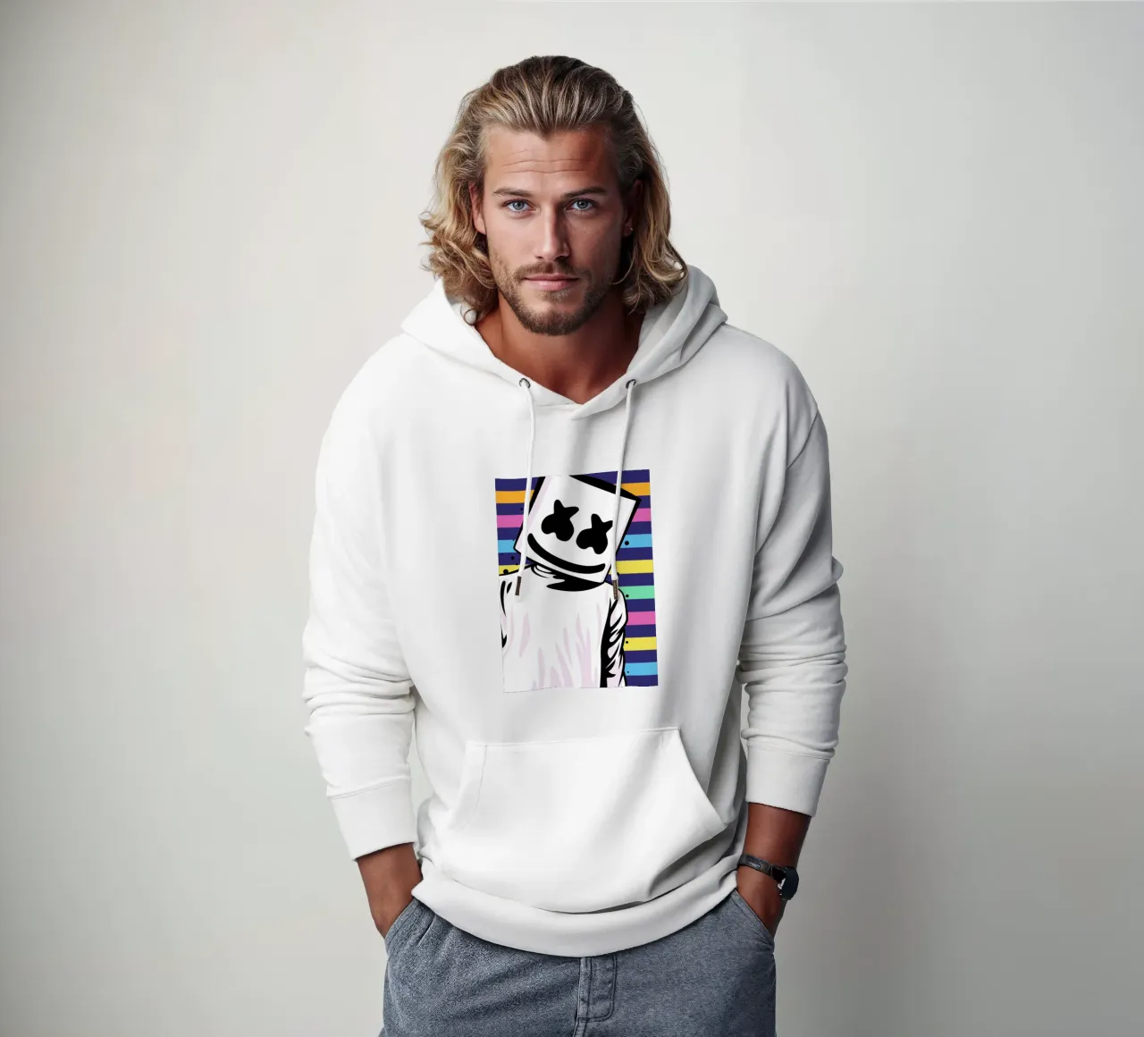 Marschmello felpa con cappuccio da nabakumov