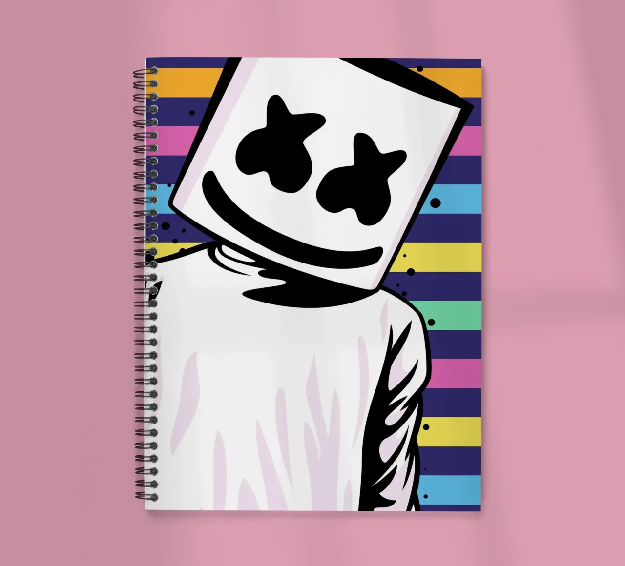 Marschmello spiral notebook by nabakumov