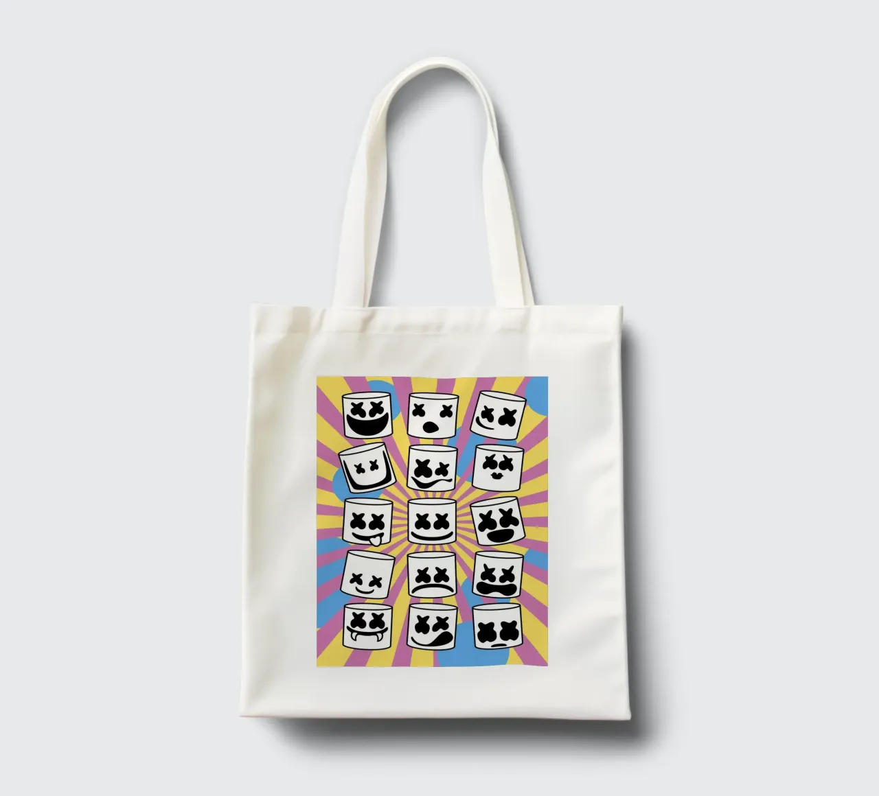 Marscmello Emotions borsa in juta da nabakumov