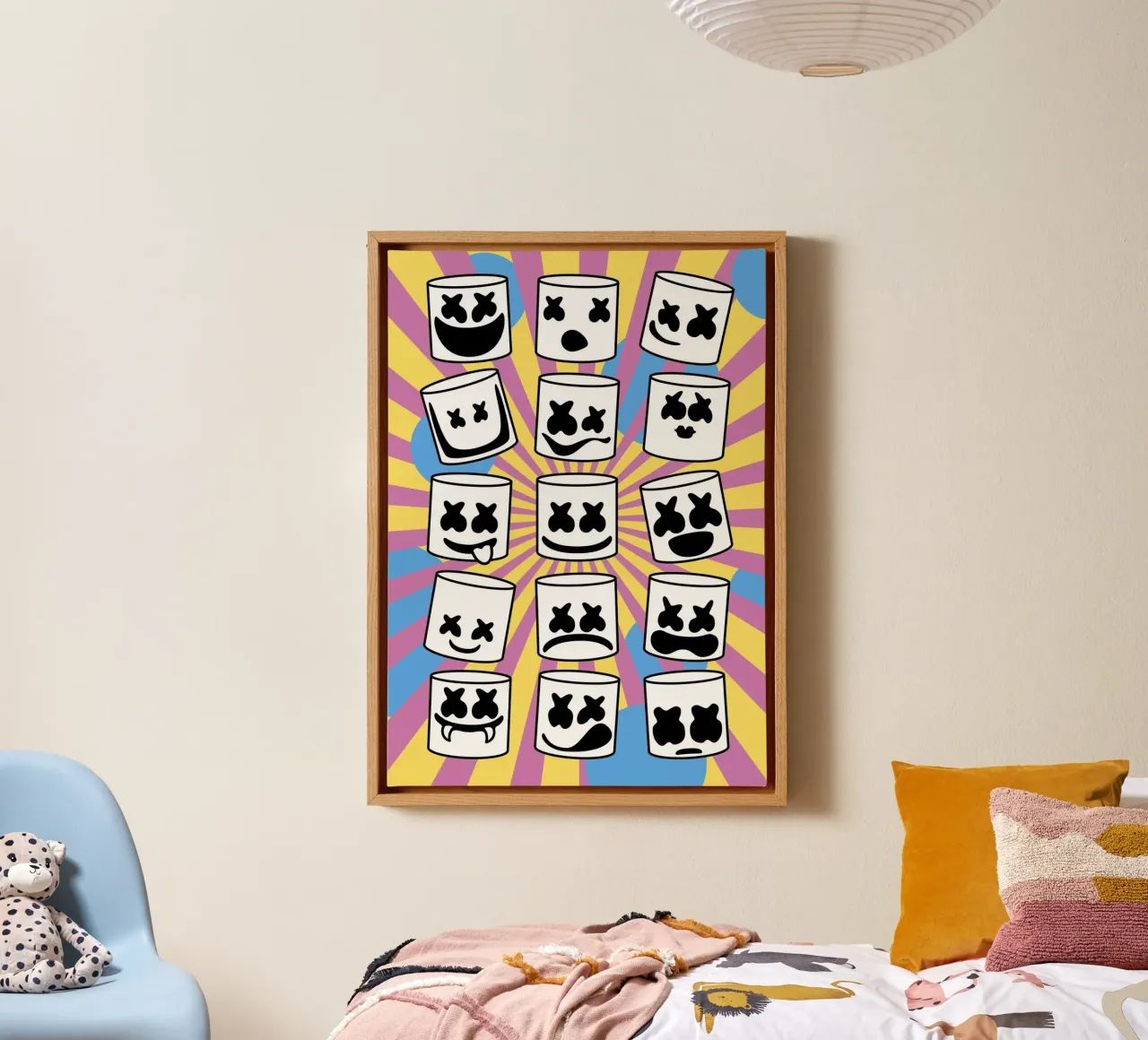 Marscmello Emotions tela con Cornice a cassetta da nabakumov
