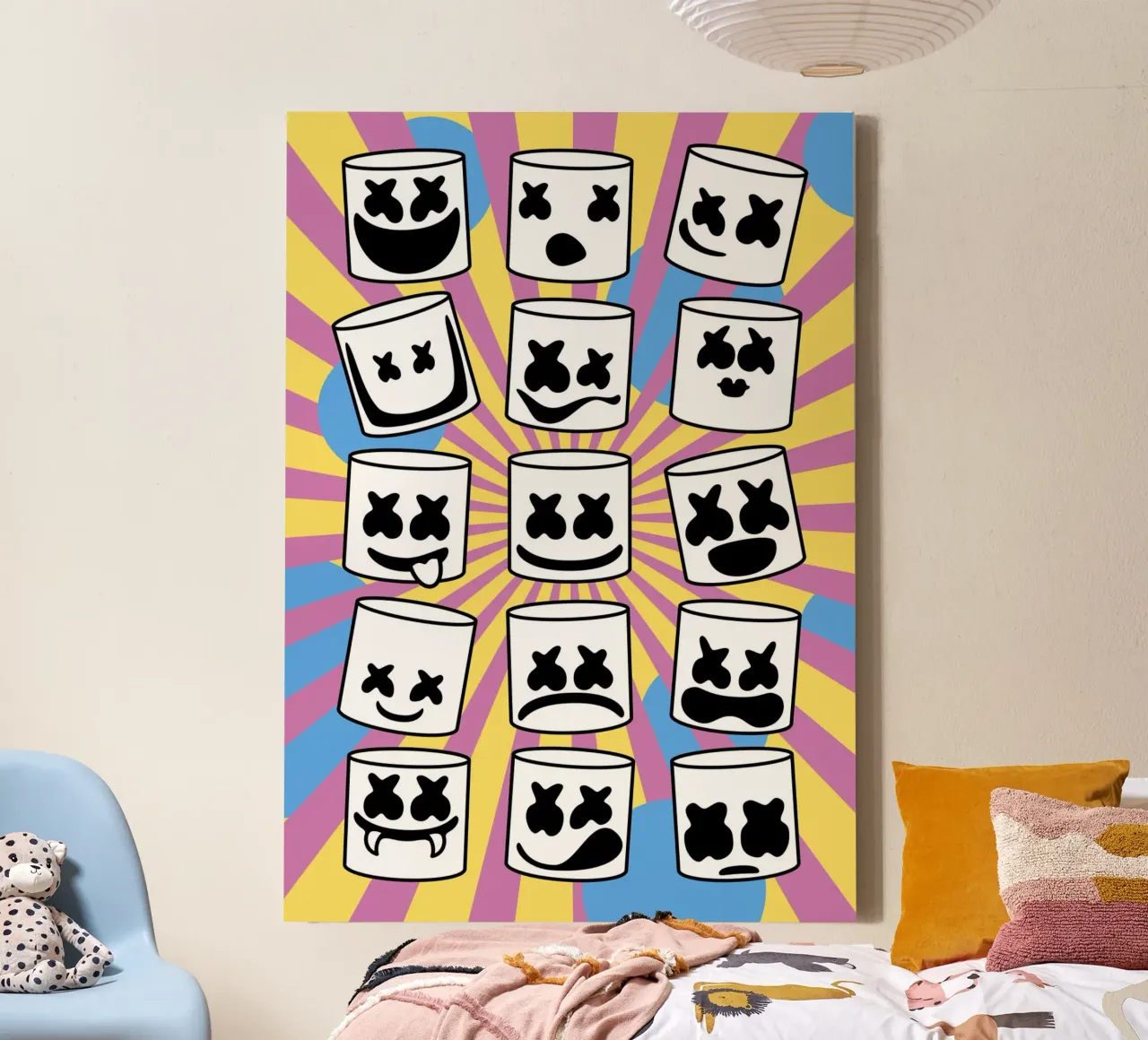 Marscmello Emotions tela con Cornice a cassetta da nabakumov