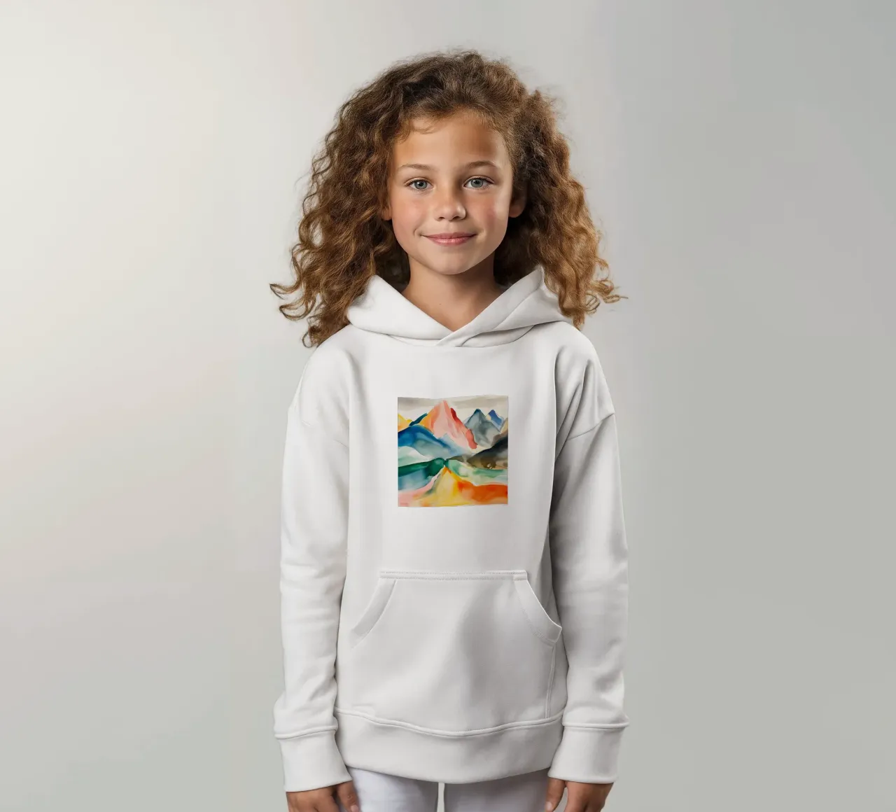 Cime colorate felpa bambino con cappuccio da DaarbyN