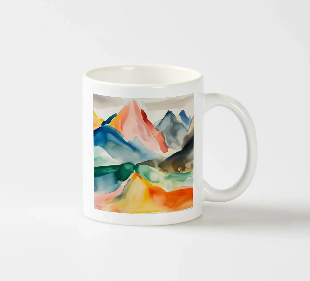 Cime colorate tazza in ceramica da DaarbyN