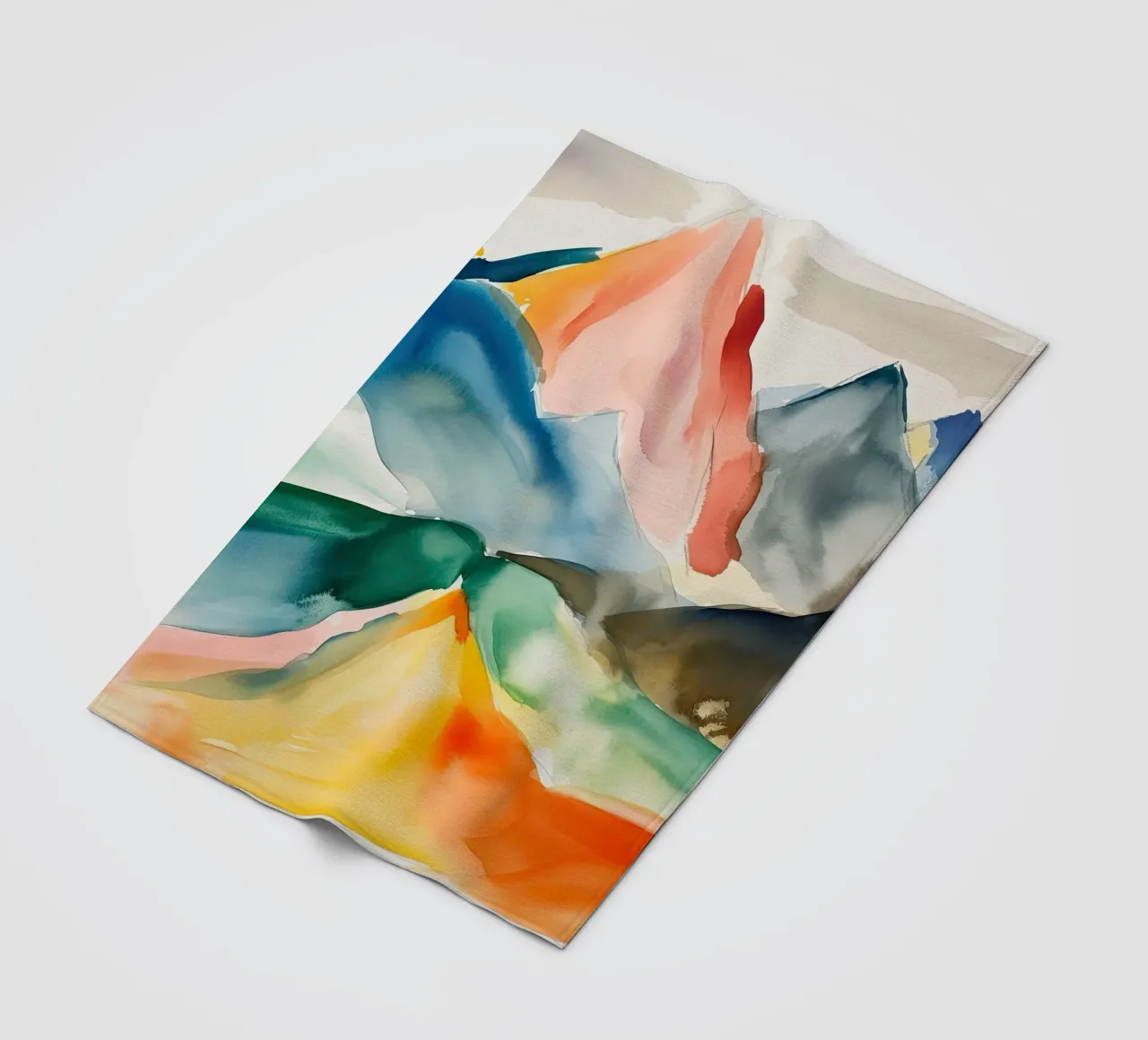 Cime colorate coperta in pile da DaarbyN