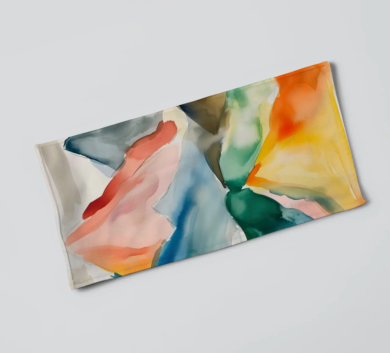 Cime colorate asciugamano da bagno da DaarbyN